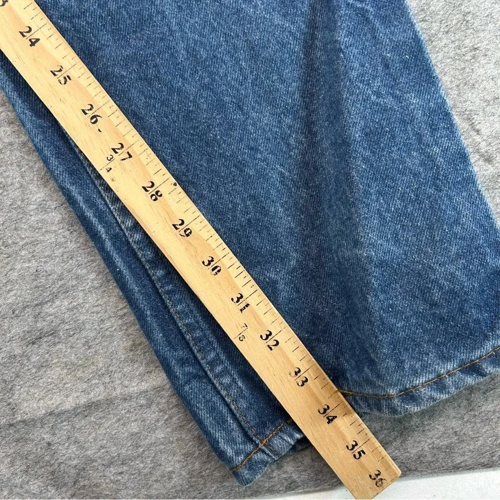 Vintage Levi's 20505 0217 Jeans Mens 38x34 Blue Orange Tab Straight Leg 1980s